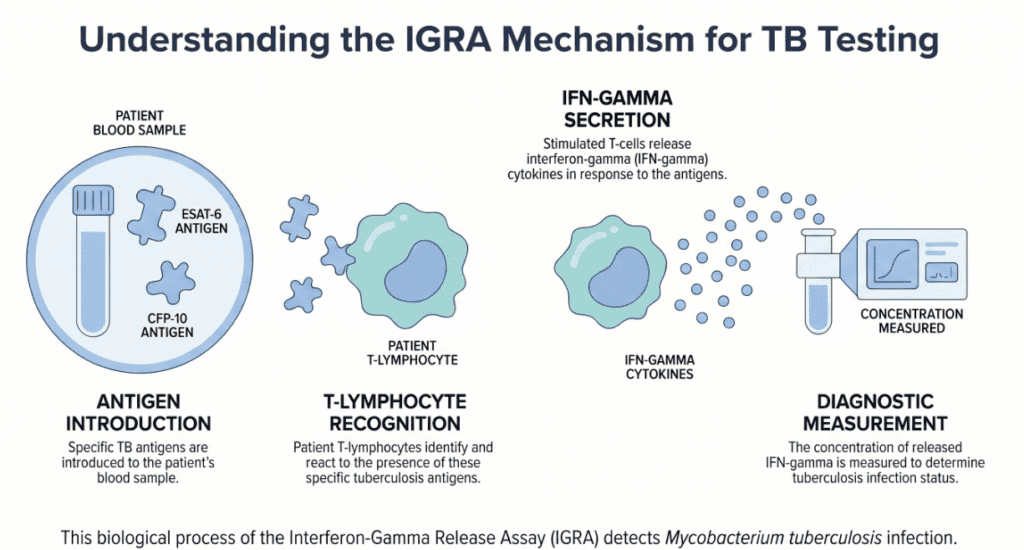 Understanding the IGRA mechanism for TB testing