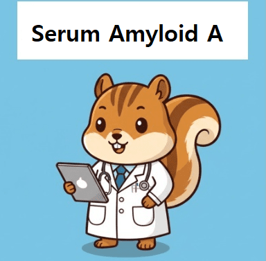 Doctor explaining about serum amyloid A