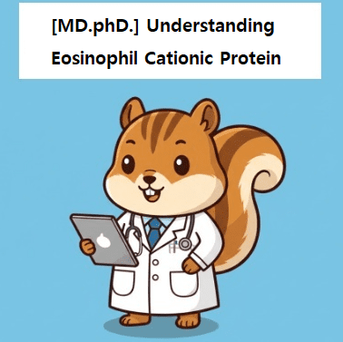 Medical doctor explaining about ECP (eosinophil cationic protein)
