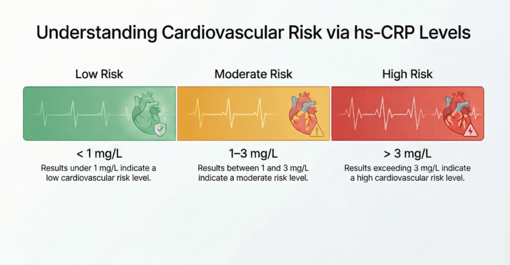 Understanding cardiovascular risk via hs-crp levels