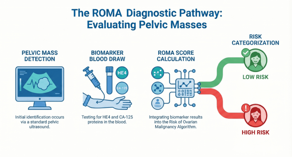 The ROMA diagnostic pathway