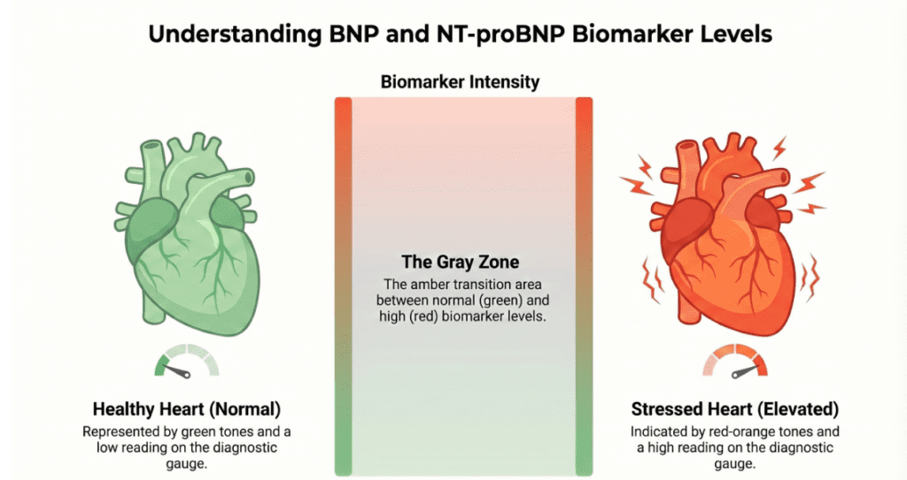 Understanding BNP and NT-proBNP biomarker levels